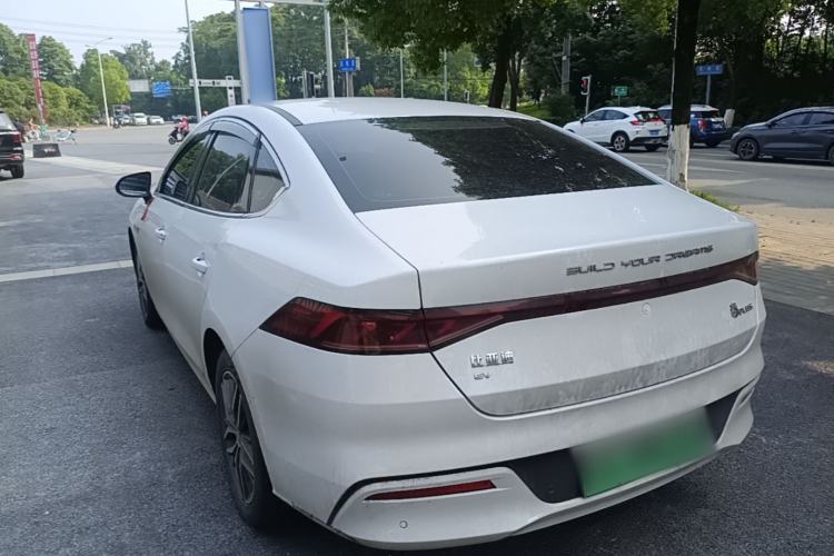 Used BYD Qin PLUS 2023 Champion Edition EV 510KM Leading Model Rear Left 45 Deg