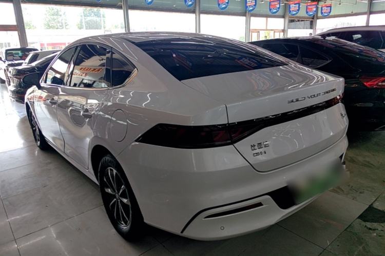 Used BYD Qin PLUS 2023 Champion Edition DM-i 55KM Leading Model Rear Left 45 Deg