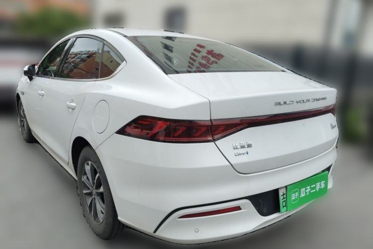 Used BYD Qin PLUS 2023 Champion Edition DM-i 55KM Leading Model Rear Left 45 Deg