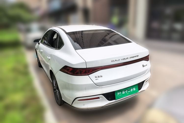 Used BYD Qin PLUS 2023 Champion Edition EV 420KM Superior Model Rear Left 45 Deg