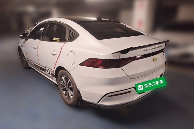 Used BYD Qin PLUS 2023 Champion Edition DM-i 55KM Leading Model Rear Left 45 Deg