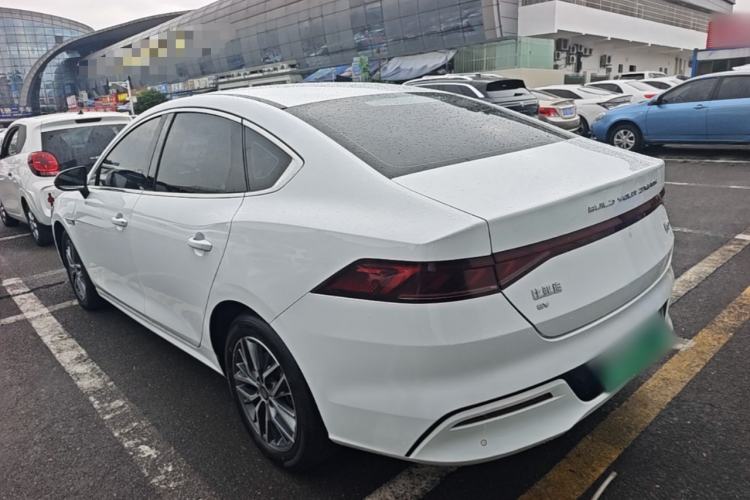 Used BYD Qin PLUS 2023 Champion Edition EV 420KM Superior Model Rear Left 45 Deg