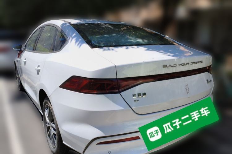 Used BYD Qin PLUS 2023 Champion Edition EV 420KM Leading Model Rear Left 45 Deg