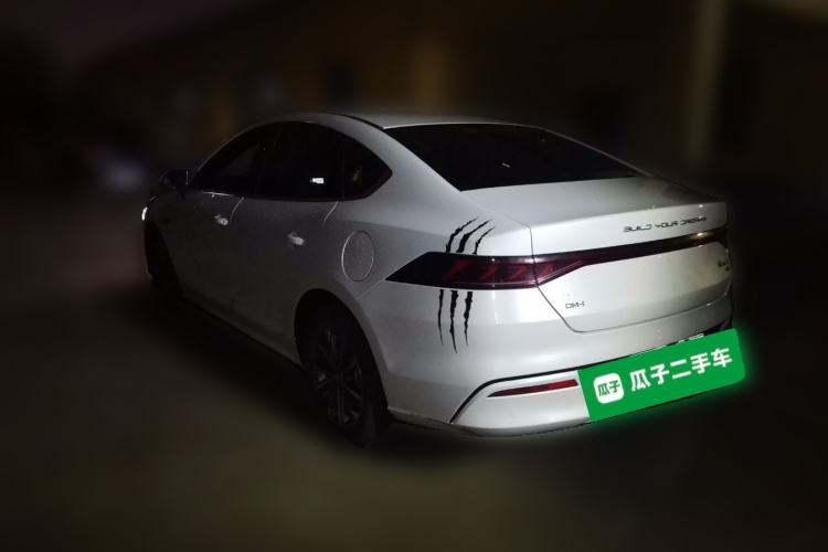 Used BYD Qin PLUS 2023 Champion Edition DM-i 55KM Leading Model Rear Left 45 Deg
