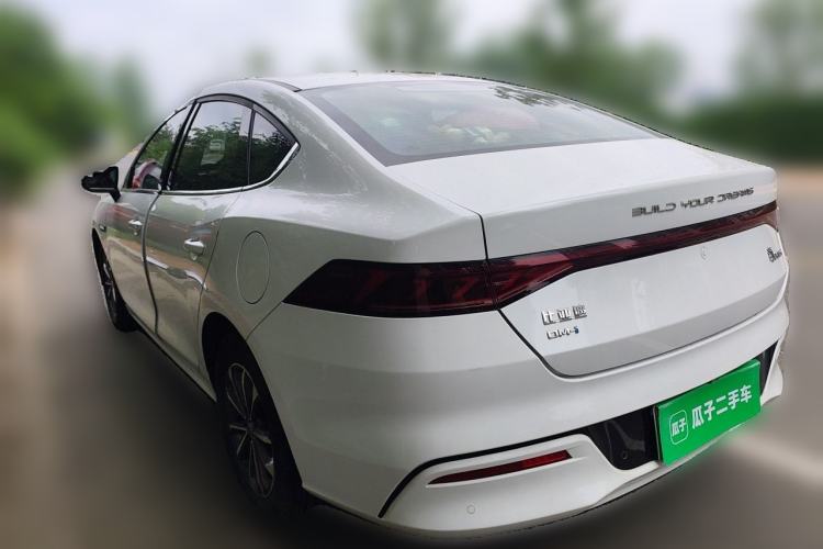 Used BYD Qin PLUS 2023 Champion Edition DM-i 55KM Leading Model Rear Left 45 Deg