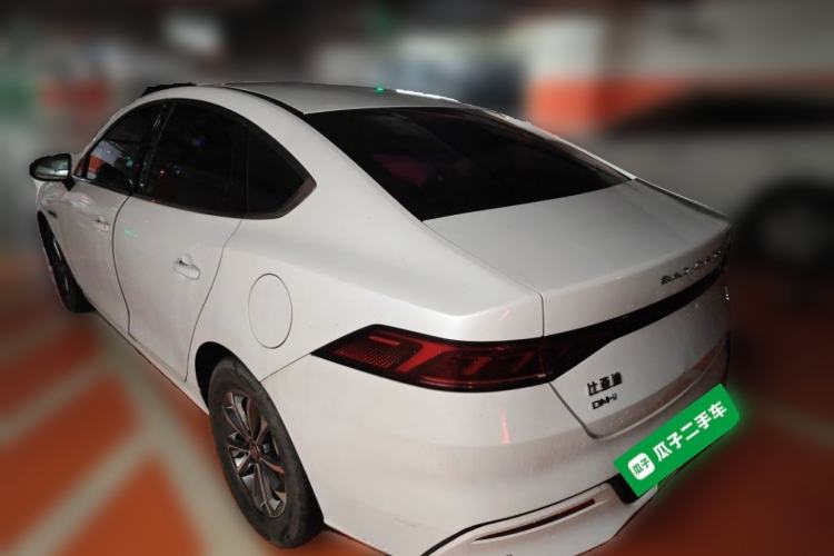 Used BYD Qin PLUS 2023 Champion Edition DM-i 55KM Leading Model Rear Left 45 Deg