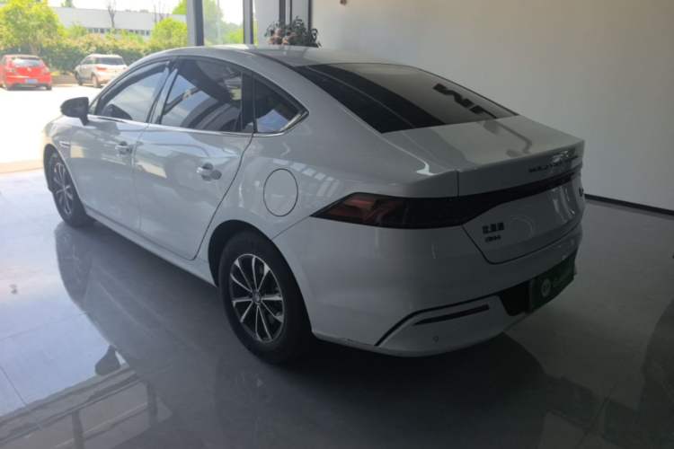 Used BYD Qin PLUS 2023 Champion Edition DM-i 55KM Leading Model Rear Left 45 Deg