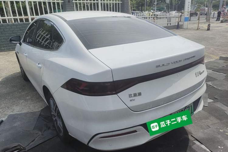 Used BYD Qin PLUS 2023 Champion Edition EV 420KM Superior Model Rear Left 45 Deg