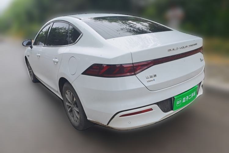Used BYD Qin PLUS 2023 Champion Edition DM-i 55KM Leading Model Rear Left 45 Deg