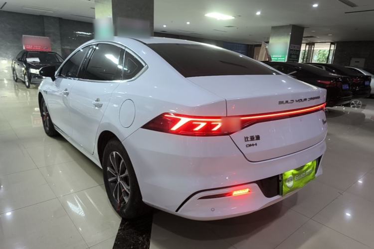 Used BYD Qin PLUS 2023 Champion Edition DM-i 55KM Leading Model Rear Left 45 Deg