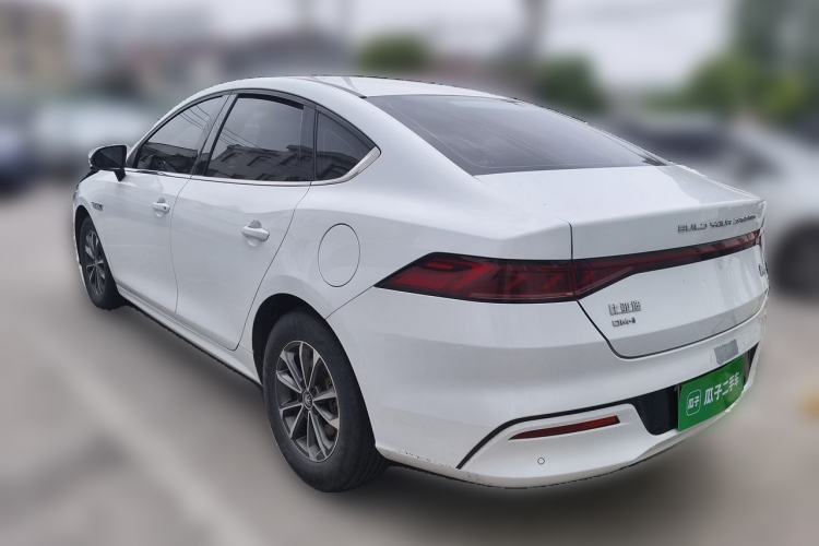 Used BYD Qin PLUS 2023 Champion Edition DM-i 55KM Leading Model Rear Left 45 Deg