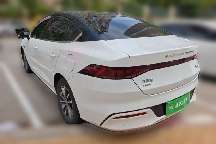 Used BYD Qin PLUS 2023 Champion Edition DM-i 55KM Leading Model Rear Left 45 Deg