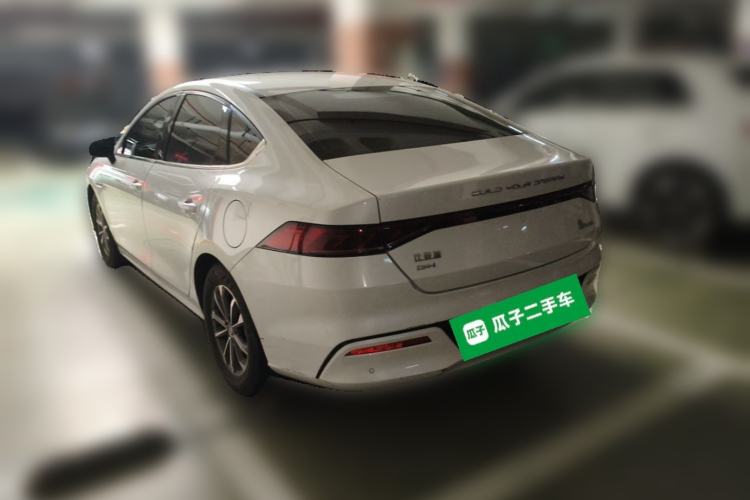 Used BYD Qin PLUS 2023 Champion Edition DM-i 55KM Leading Model Rear Left 45 Deg