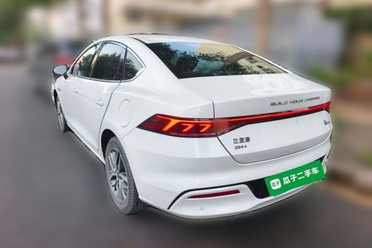 Used BYD Qin PLUS 2023 Champion Edition DM-i 120KM Beyond Model Rear Left 45 Deg