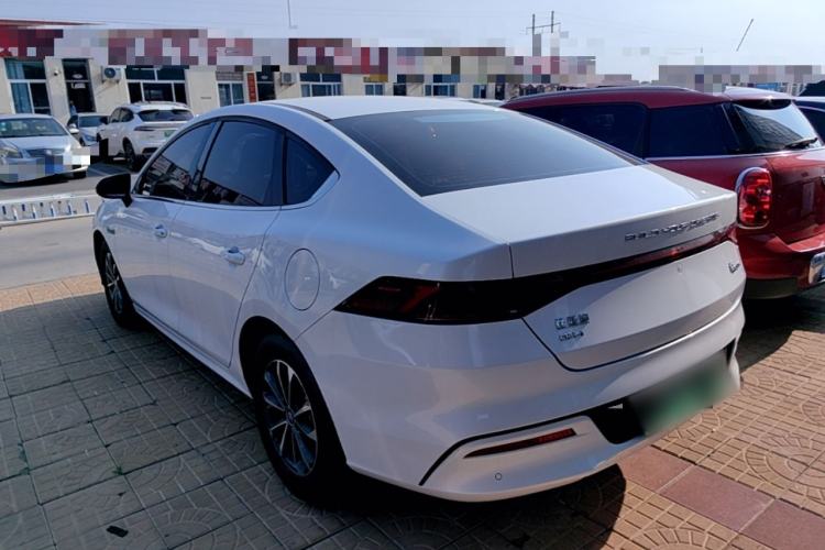 Used BYD Qin PLUS 2023 Champion Edition DM-i 55KM Leading Model Rear Left 45 Deg