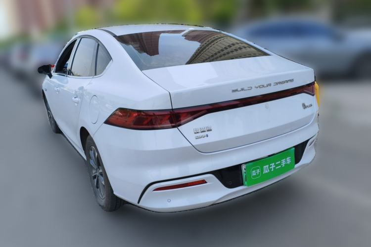 Used BYD Qin PLUS 2023 Champion Edition DM-i 55KM Leading Model Rear Left 45 Deg