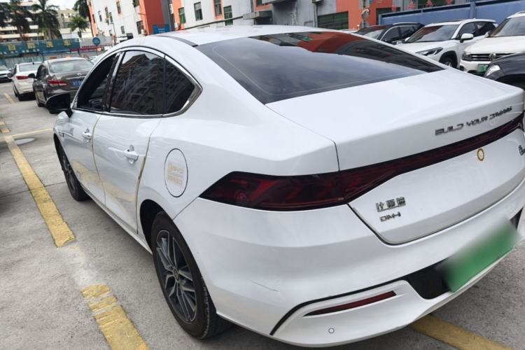 Used BYD Qin PLUS 2023 Champion Edition DM-i 120KM Beyond Model Rear Left 45 Deg