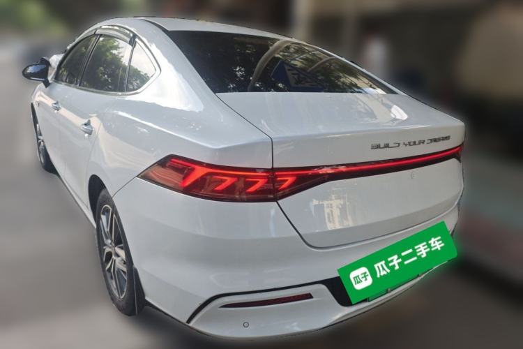 Used BYD Qin PLUS 2023 Champion Edition EV 510KM Beyond Model Rear Left 45 Deg