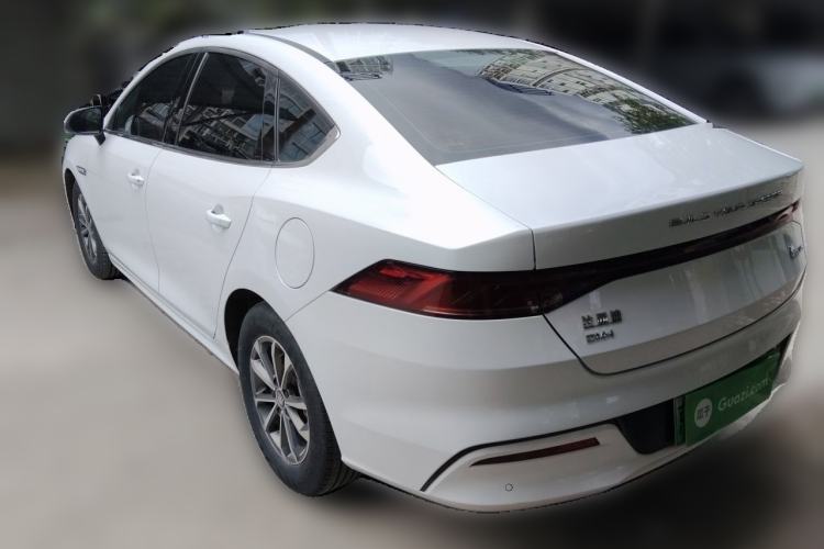 Used BYD Qin PLUS 2023 Champion Edition DM-i 55KM Leading Model Rear Left 45 Deg