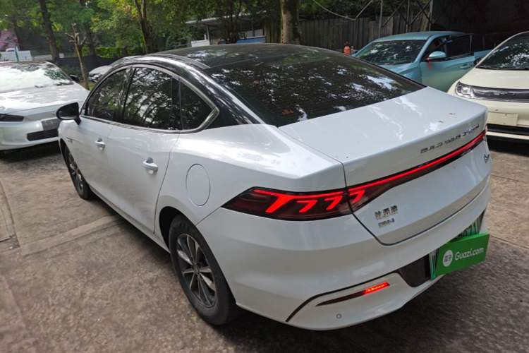 Used BYD Qin PLUS 2023 Champion Edition DM-i 55KM Leading Model Rear Left 45 Deg