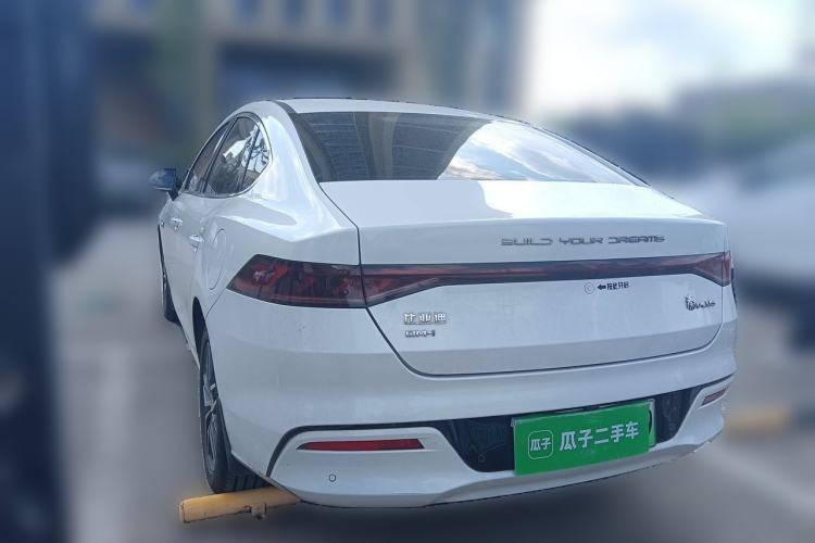 Used BYD Qin PLUS 2023 Champion Edition DM-i 120KM Leading Model Rear Left 45 Deg