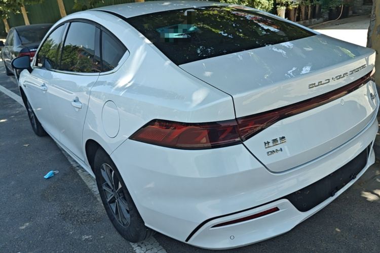 Used BYD Qin PLUS 2023 Champion Edition DM-i 55KM Leading Model Rear Left 45 Deg