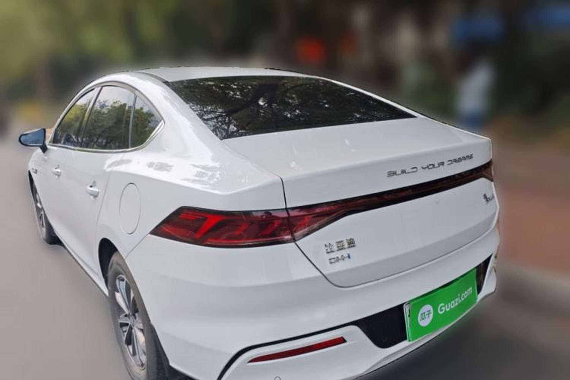 Used BYD Qin PLUS 2023 Champion Edition DM-i 55KM Leading Model Rear Left 45 Deg