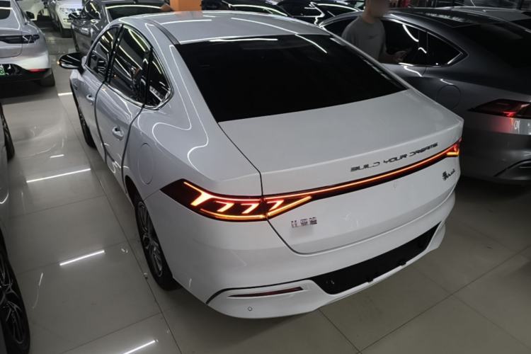 Used BYD Qin PLUS 2023 Champion Edition DM-i 120KM Beyond Model Rear Left 45 Deg