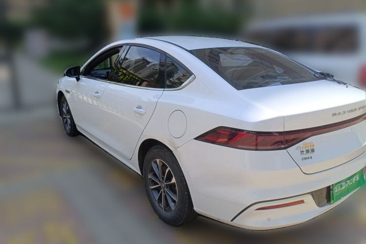 Used BYD Qin PLUS 2023 Champion Edition DM-i 55KM Leading Model Rear Left 45 Deg