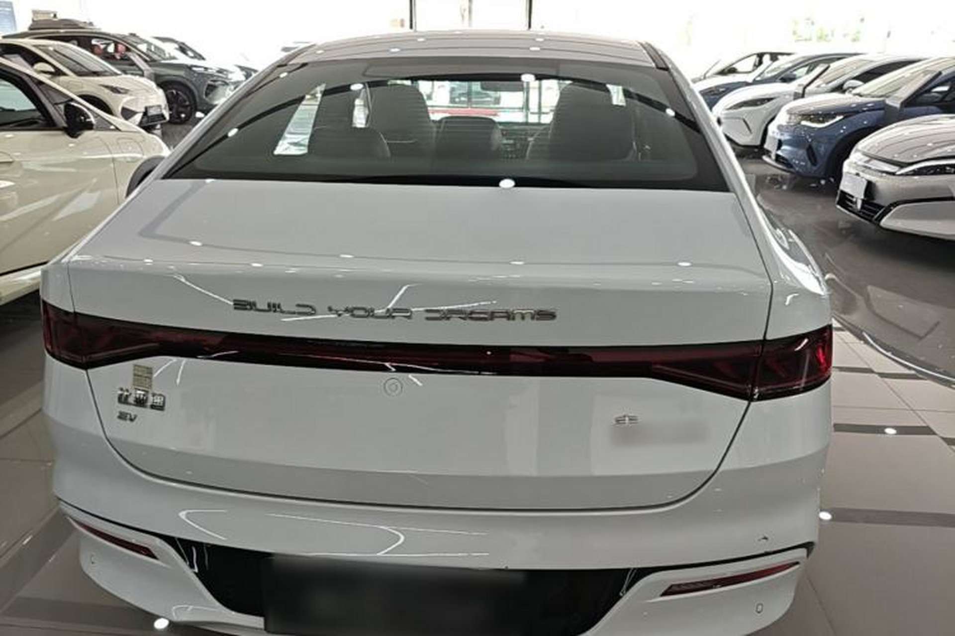 Used BYD Qin PLUS 2023 EV 510KM Travel Edition Rear