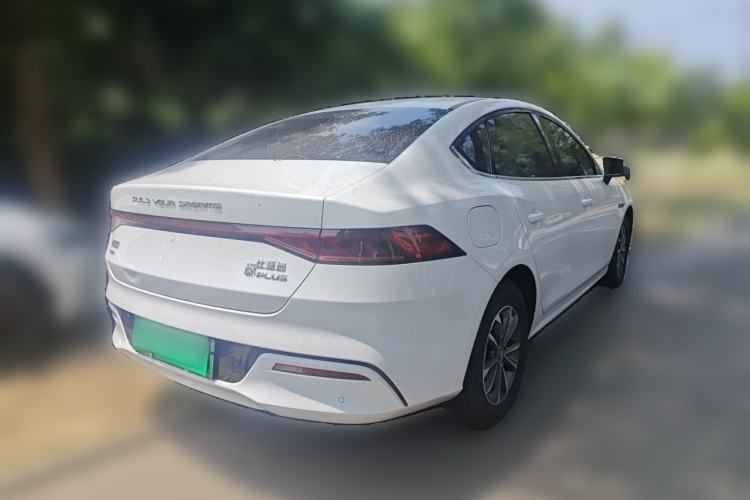Used BYD Qin PLUS 2023 Champion Edition DM-i 55KM Leading Model Rear Right 45 Deg