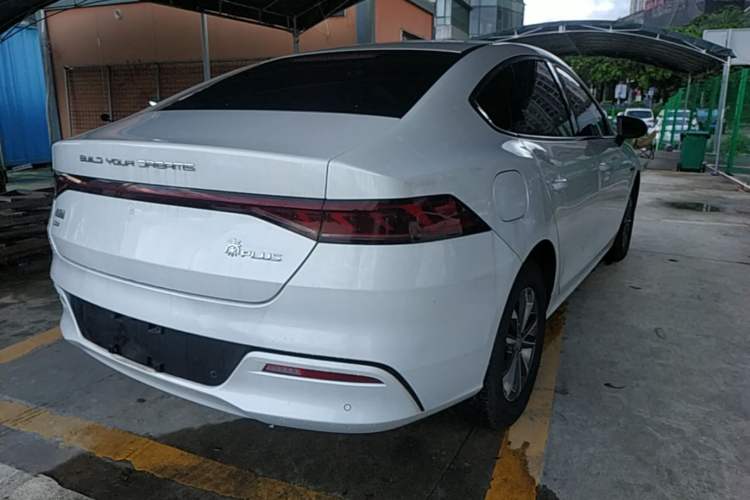 Used BYD Qin PLUS 2023 Champion Edition DM-i 55KM Leading Model Rear Right 45 Deg