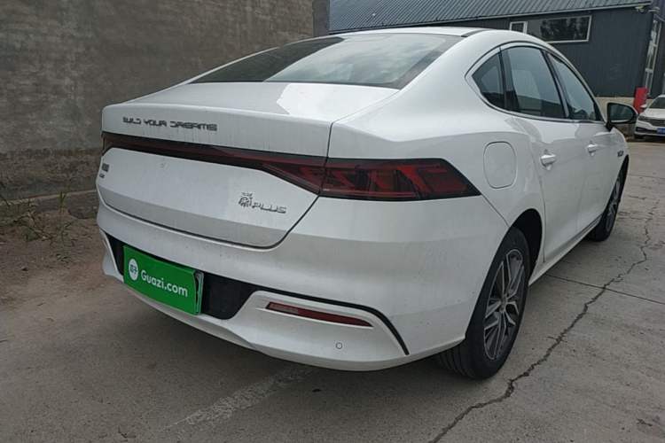 Used BYD Qin PLUS 2023 Champion Edition DM-i 120KM Leading Model Rear Right 45 Deg