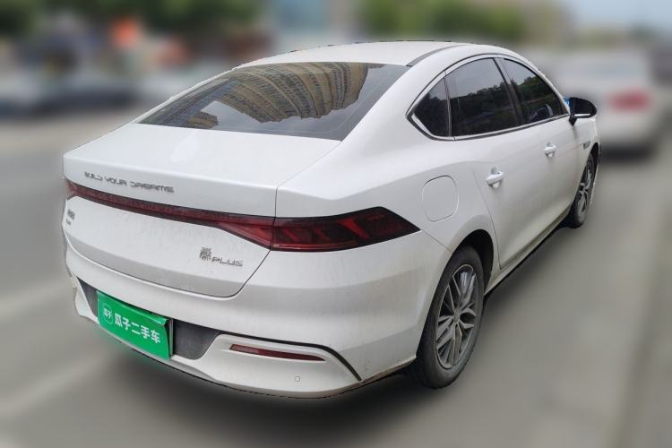 Used BYD Qin PLUS 2023 Champion Edition DM-i 120KM Leading Model Rear Right 45 Deg