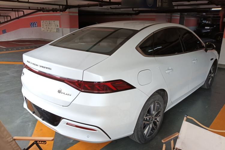 Used BYD Qin PLUS 2023 Champion Edition EV 510KM Leading Model Rear Right 45 Deg