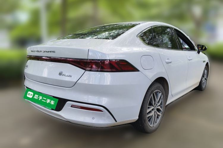 Used BYD Qin PLUS 2023 Champion Edition EV 510KM Leading Model Rear Right 45 Deg