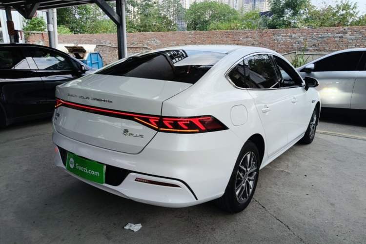 Used BYD Qin PLUS 2023 Champion Edition DM-i 120KM Leading Model Rear Right 45 Deg