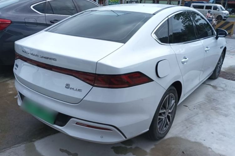 Used BYD Qin PLUS 2023 Champion Edition DM-i 55KM Superior Model Rear Right 45 Deg