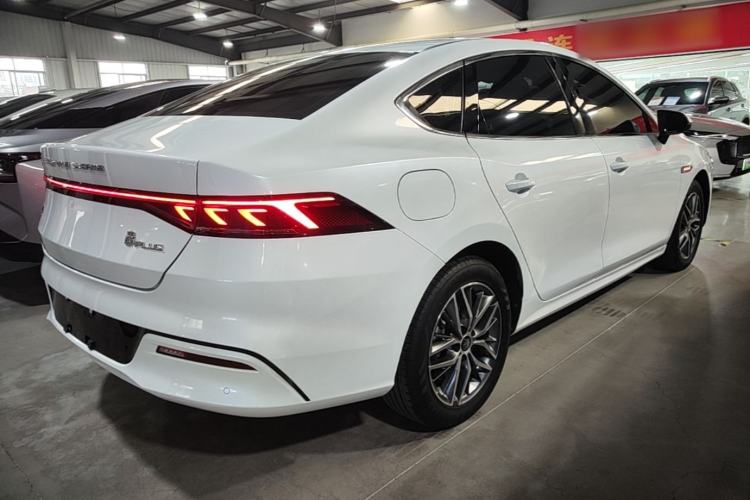 Used BYD Qin PLUS 2023 Champion Edition EV 510KM Leading Model Rear Right 45 Deg