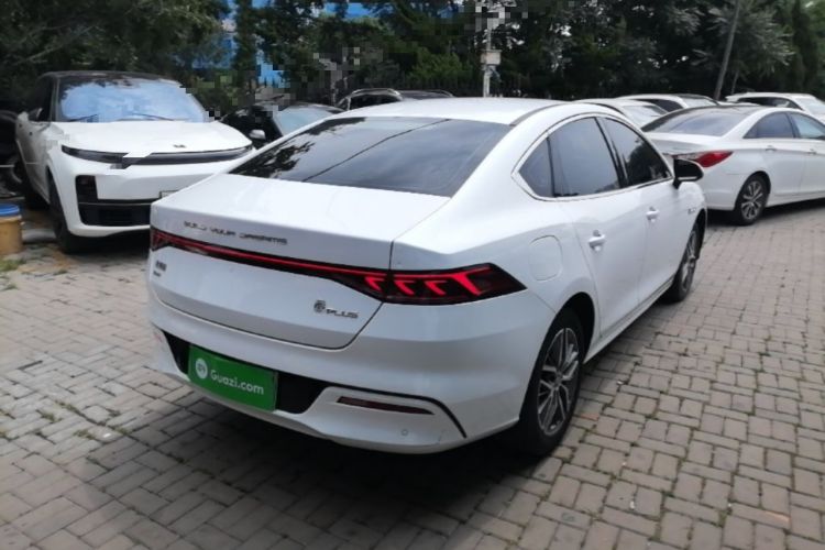 Used BYD Qin PLUS 2023 Champion Edition DM-i 120KM Leading Model Rear Right 45 Deg
