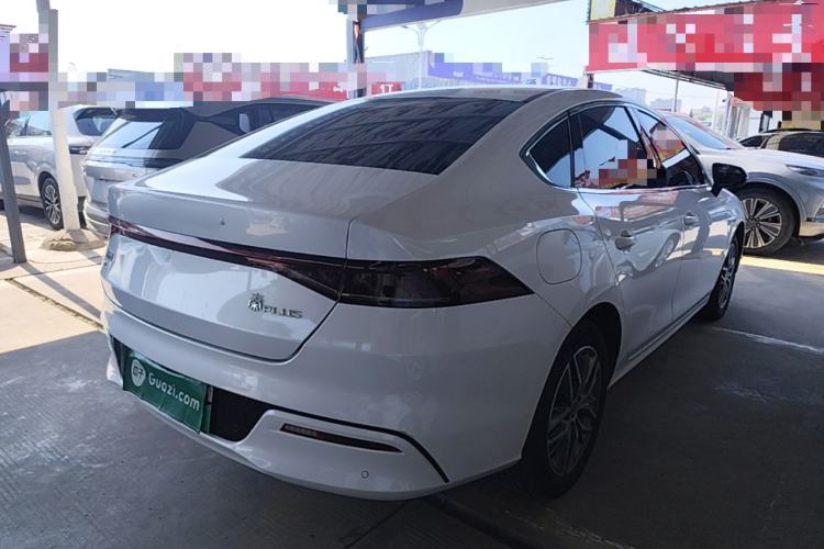 Used BYD Qin PLUS 2023 Champion Edition EV 420KM Superior Model Rear Right 45 Deg