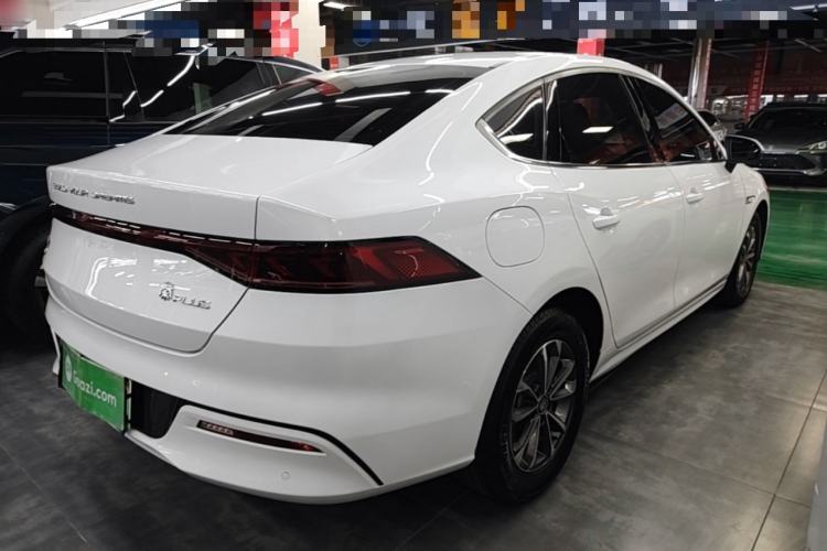 Used BYD Qin PLUS 2023 Champion Edition DM-i 55KM Leading Model Rear Right 45 Deg