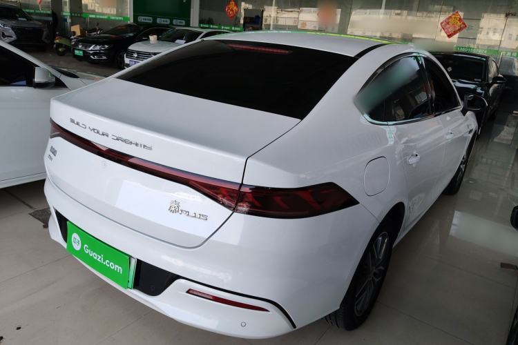 Used BYD Qin PLUS 2023 Champion Edition DM-i 120KM Beyond Model Rear Right 45 Deg