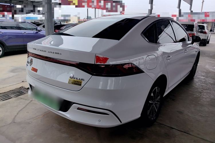Used BYD Qin PLUS 2023 Champion Edition DM-i 55KM Leading Model Rear Right 45 Deg