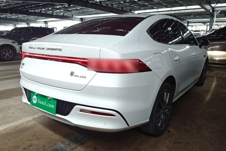 Used BYD Qin PLUS 2023 Champion Edition DM-i 120KM Beyond Model Rear Right 45 Deg