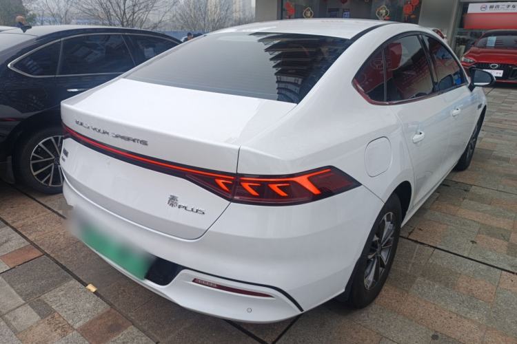 Used BYD Qin PLUS 2023 Champion Edition DM-i 55KM Leading Model Rear Right 45 Deg