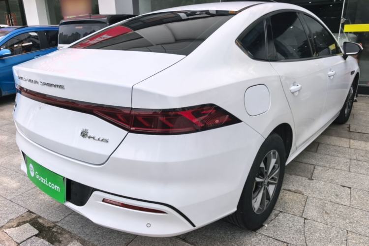 Used BYD Qin PLUS 2023 Champion Edition DM-i 55KM Leading Model Rear Right 45 Deg