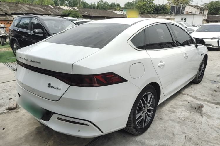 Used BYD Qin PLUS 2023 Champion Edition EV 420KM Leading Model Rear Right 45 Deg
