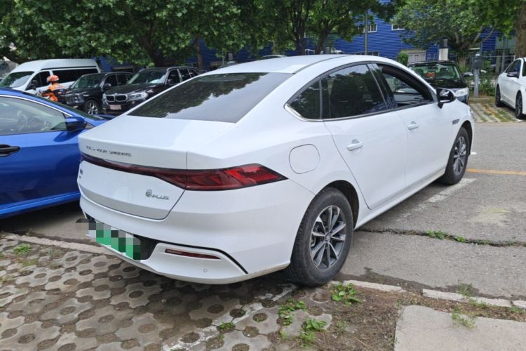 Used BYD Qin PLUS 2023 Champion Edition DM-i 55KM Leading Model Rear Right 45 Deg