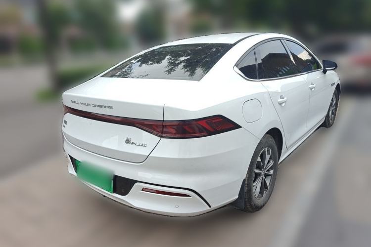 Used BYD Qin PLUS 2023 Champion Edition DM-i 55KM Leading Model Rear Right 45 Deg